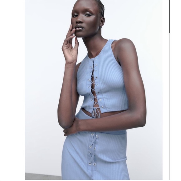 Zara Tops - ZARA - Ribbed Top